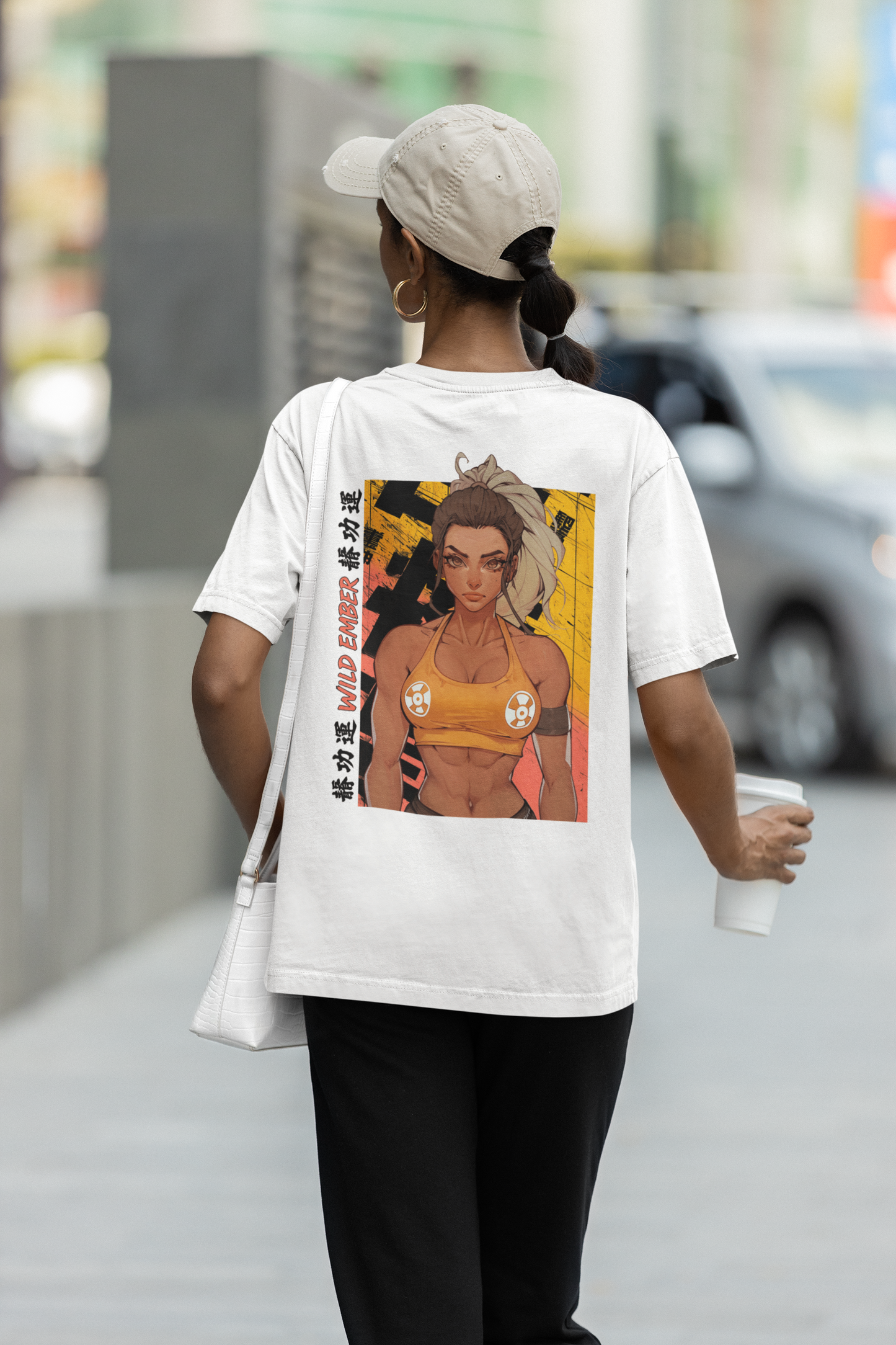 Wild Ember – T-shirt premium unisexe streetwear & fitness