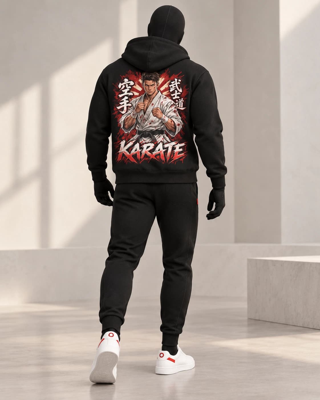 Karate · Fighters Dark Series · Black · back