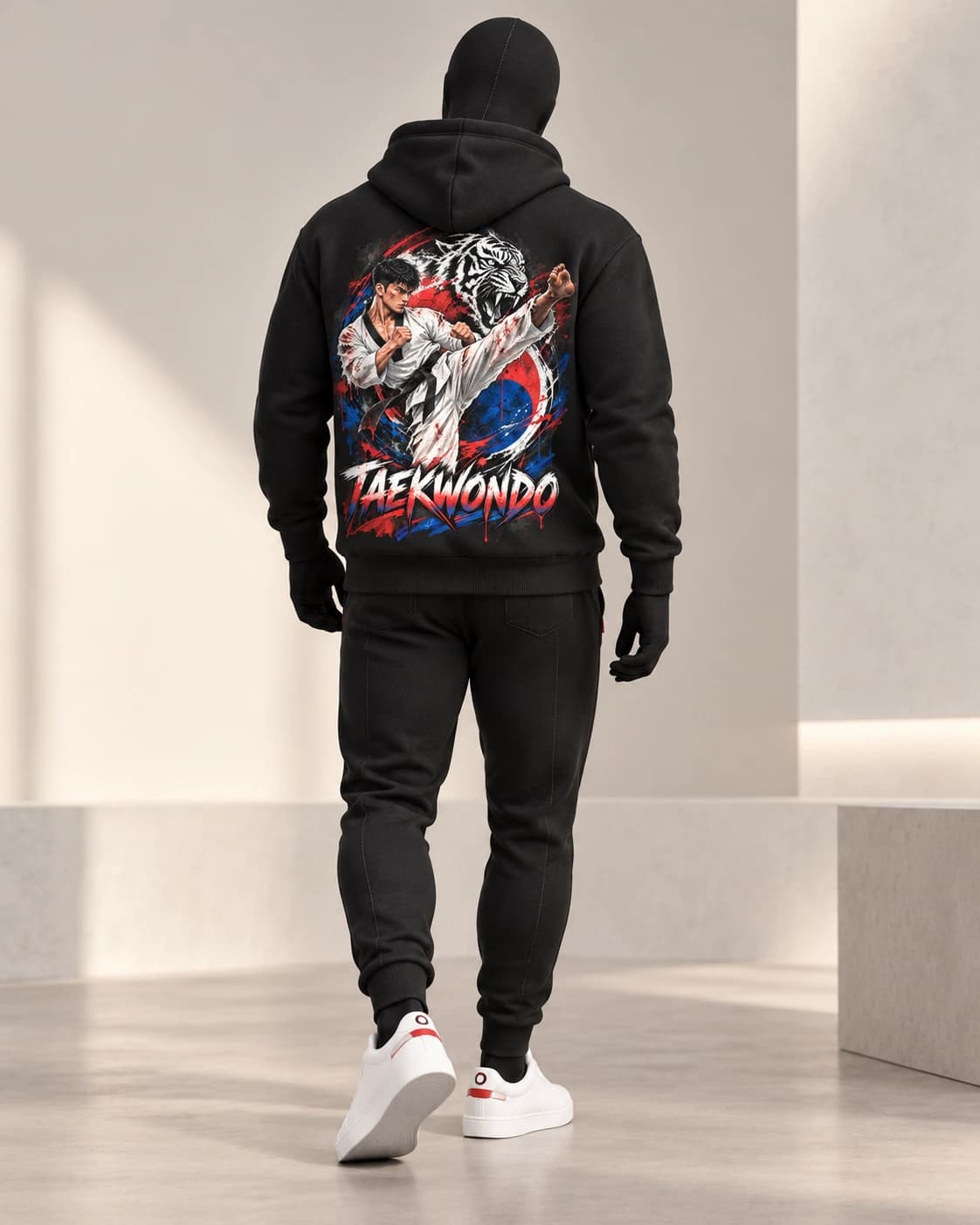 Taekwondo · Fighters Dark Series · Black · back