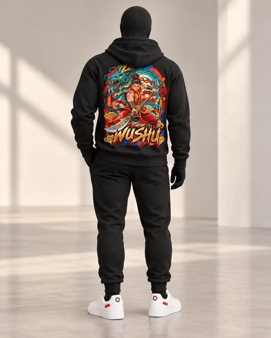 Wu Shu · Fighters Dark Series · Black · back