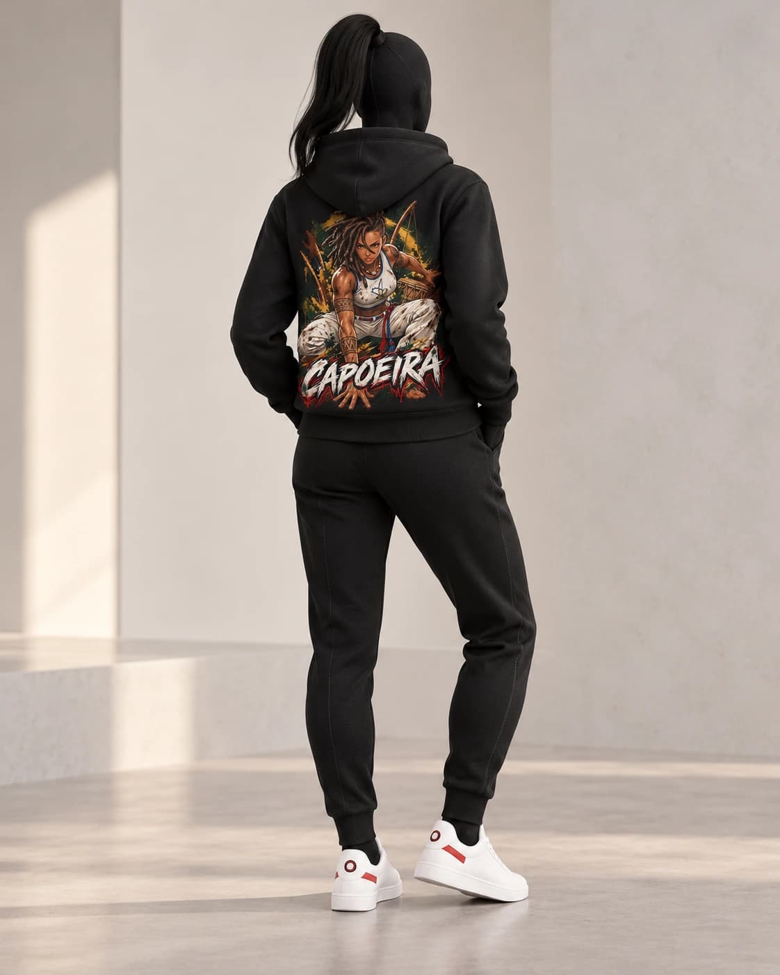 Capoeira · Fighters Dark Series · Black · back