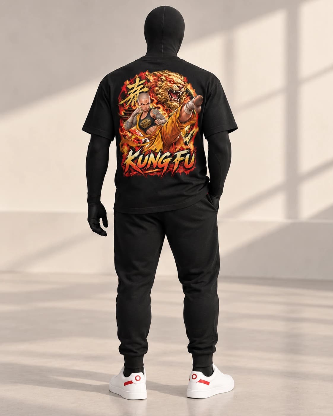 Kung Fu · Fighters Dark Series · Black · back