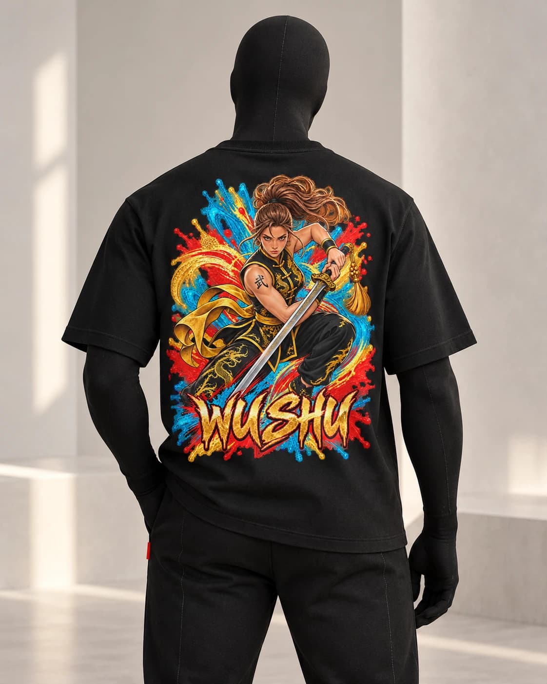 Wu Shu · Fighters Dark Series · Black · back