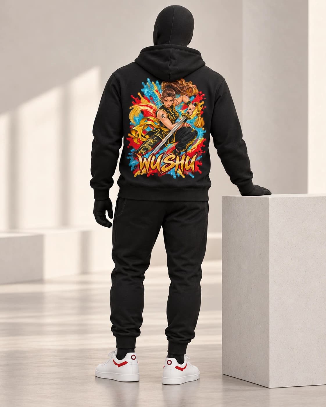 Wu Shu · Fighters Dark Series · Black · back