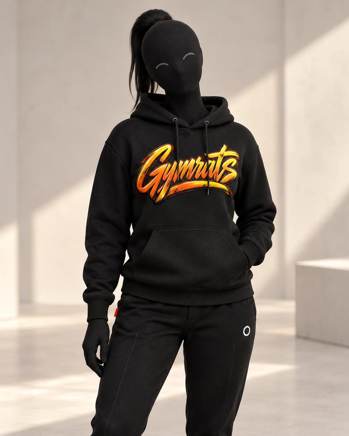 Blonde Fury · Gymrats Dark Series · Black · front