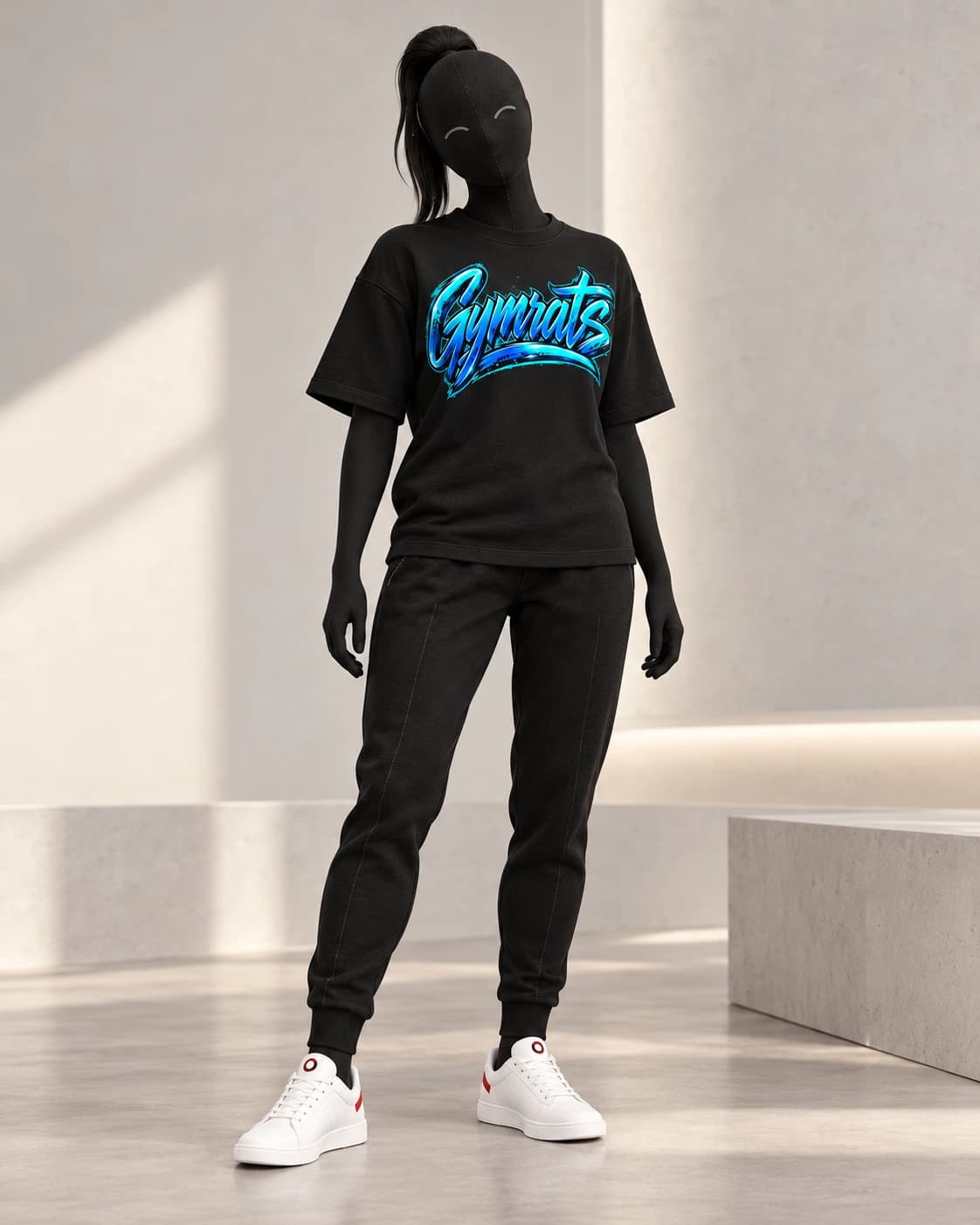 Blue Viper · Gymrats Dark Series · Black · front