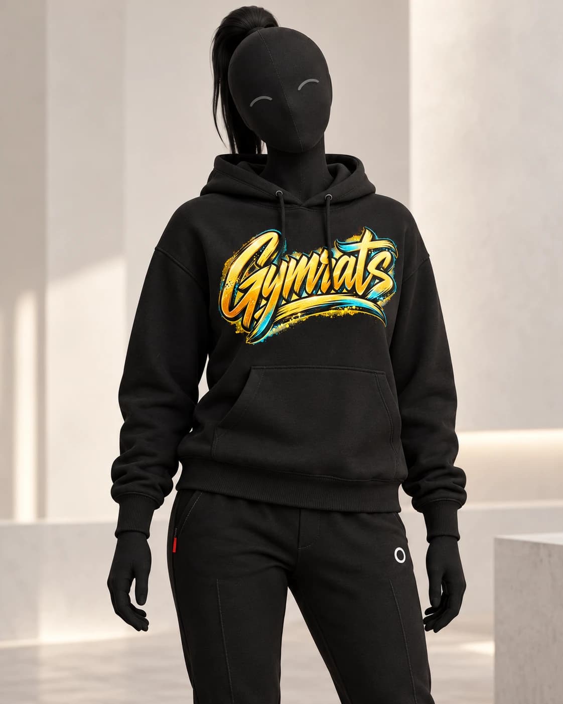 Golden Claw · Gymrats Dark Series · Black · front