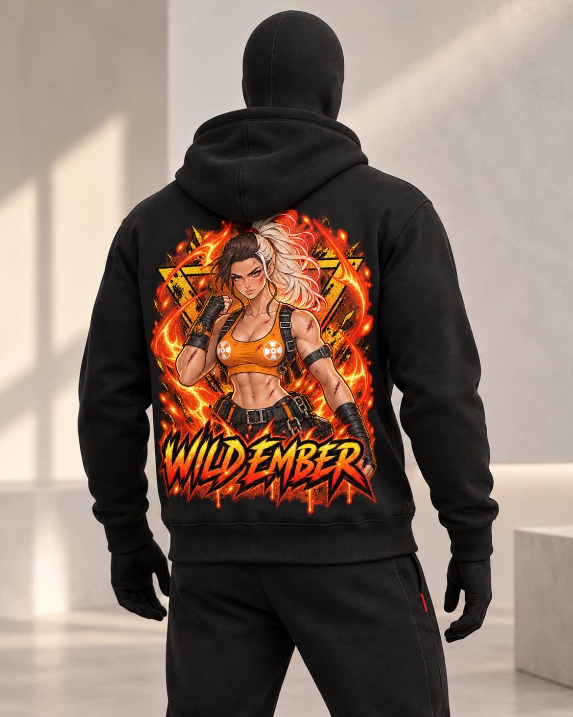 Wild Ember · Gymrats Dark Series · Black · back