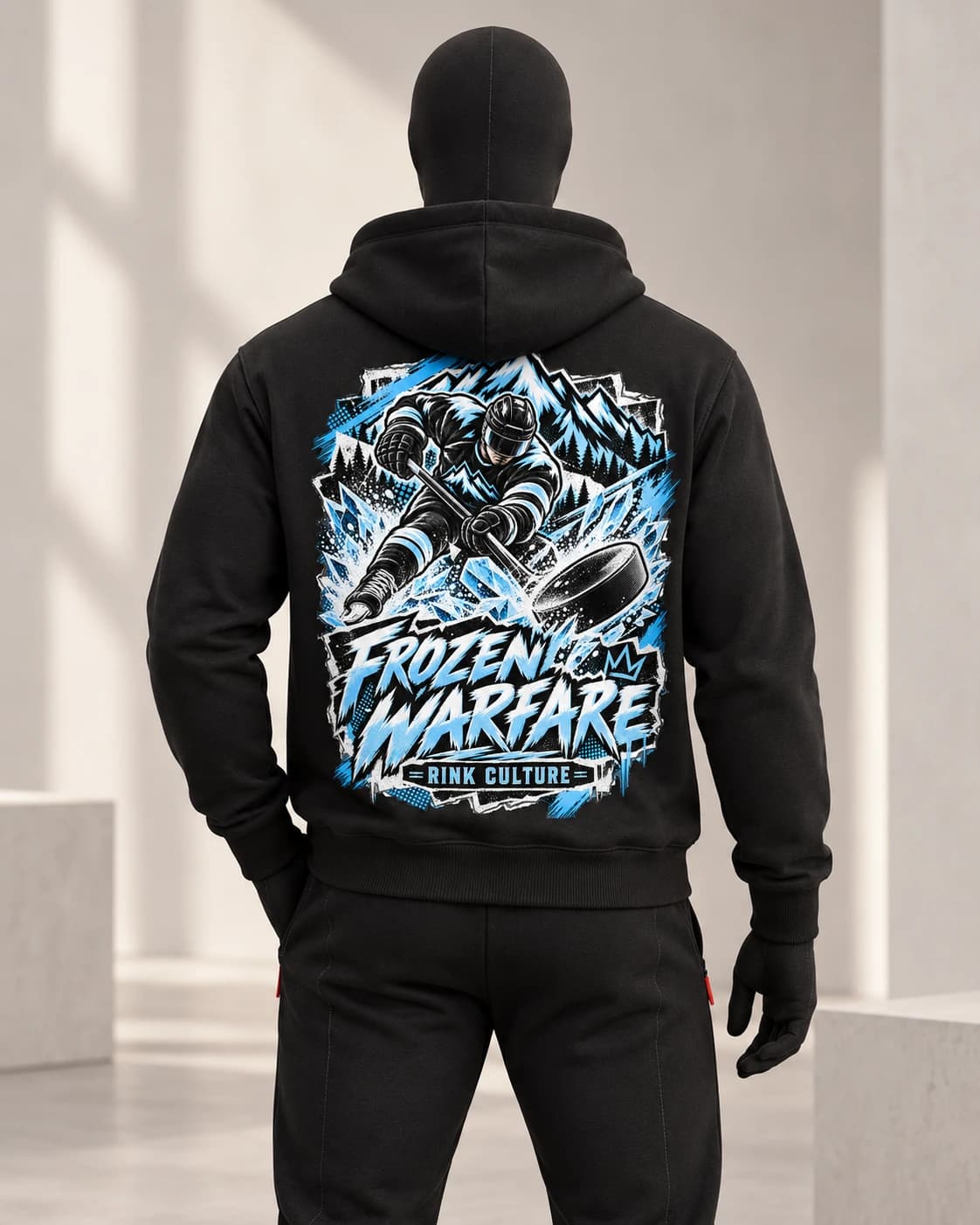 Frozen Warfare · Rink Culture · Black · back
