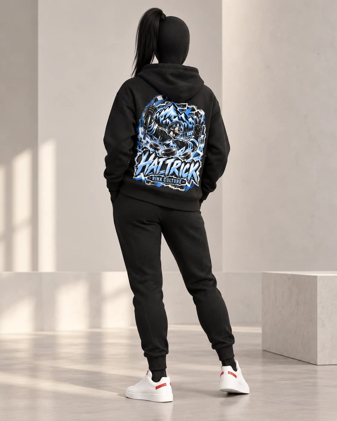 Hat Trick · Rink Culture · Black · back