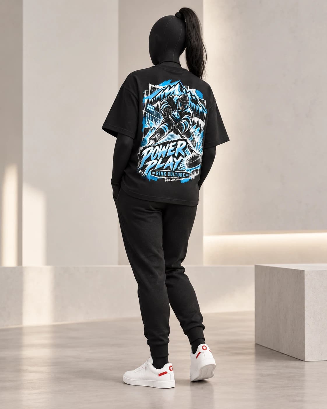 Power Play · Rink Culture · Black · back