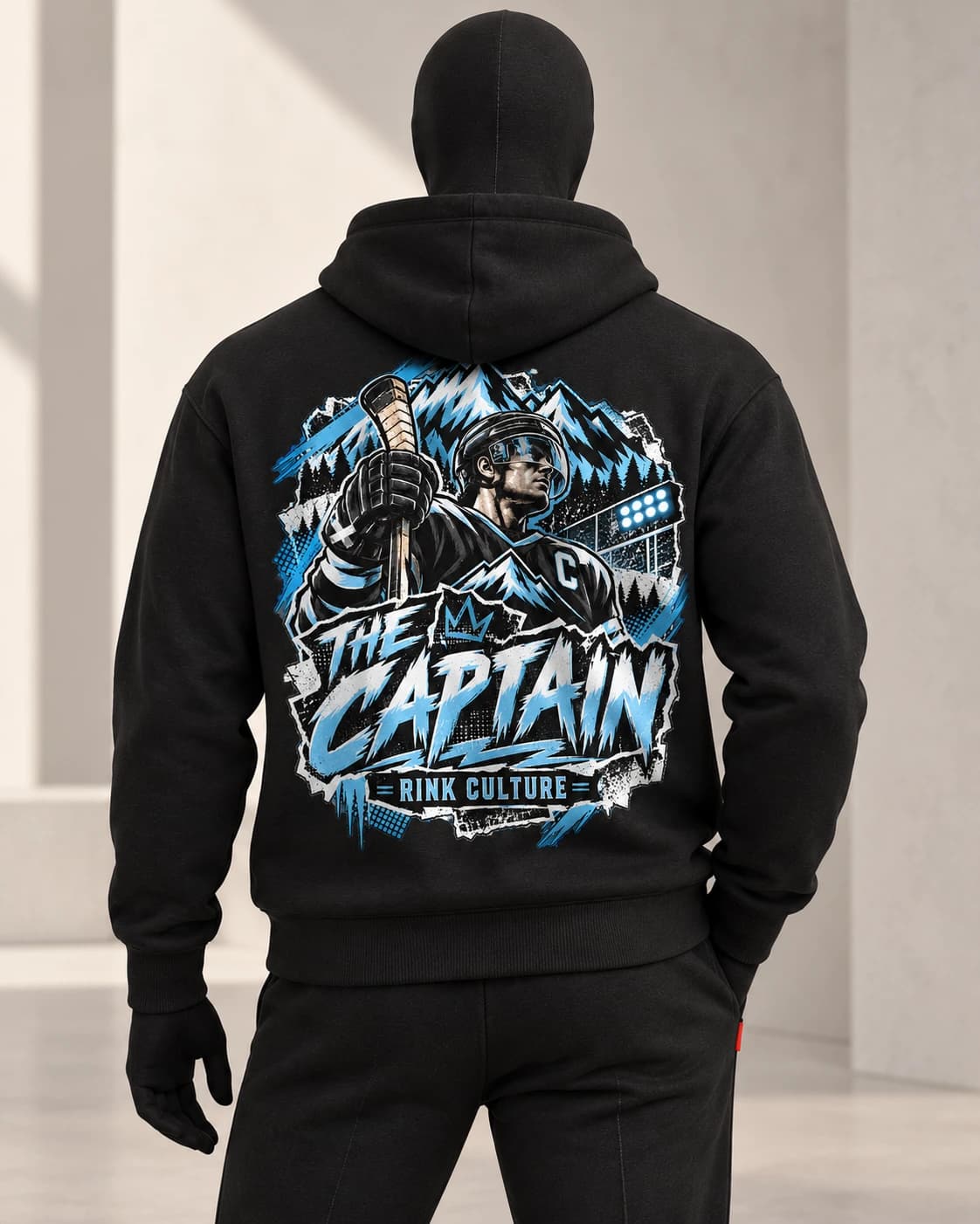 The Captain · Rink Culture · Black · back