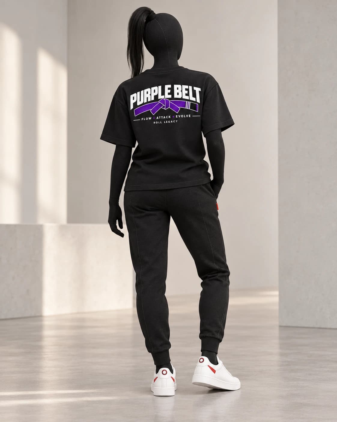 Purple Belt · Roll Legacy · Black · back