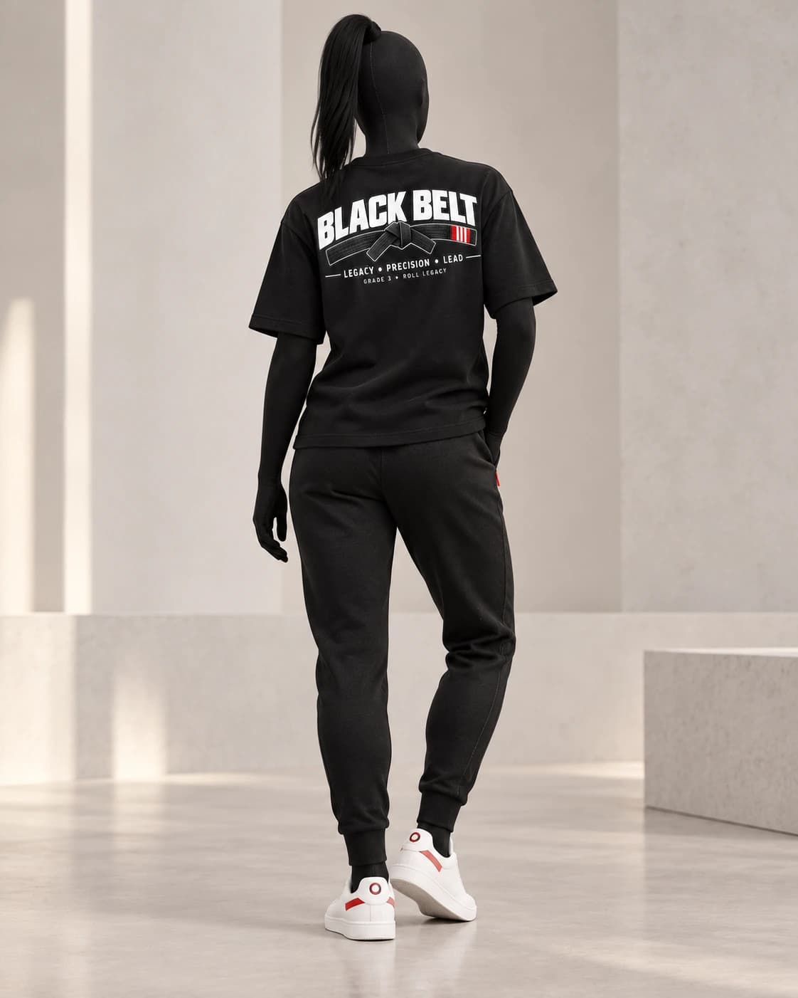 Black Belt · Grade 3 · Roll Legacy · Black · back