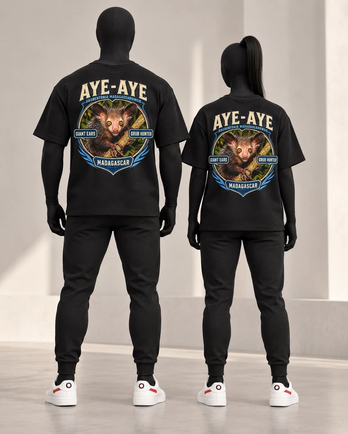 Aye Aye · Stranger Animals · Black · back