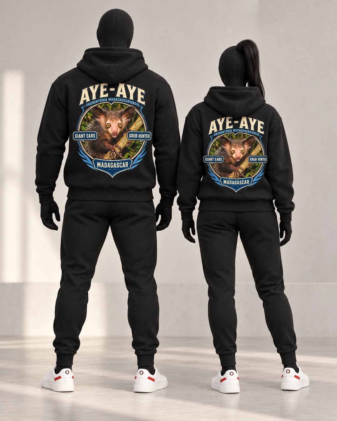 Aye Aye · Stranger Animals · Black · back