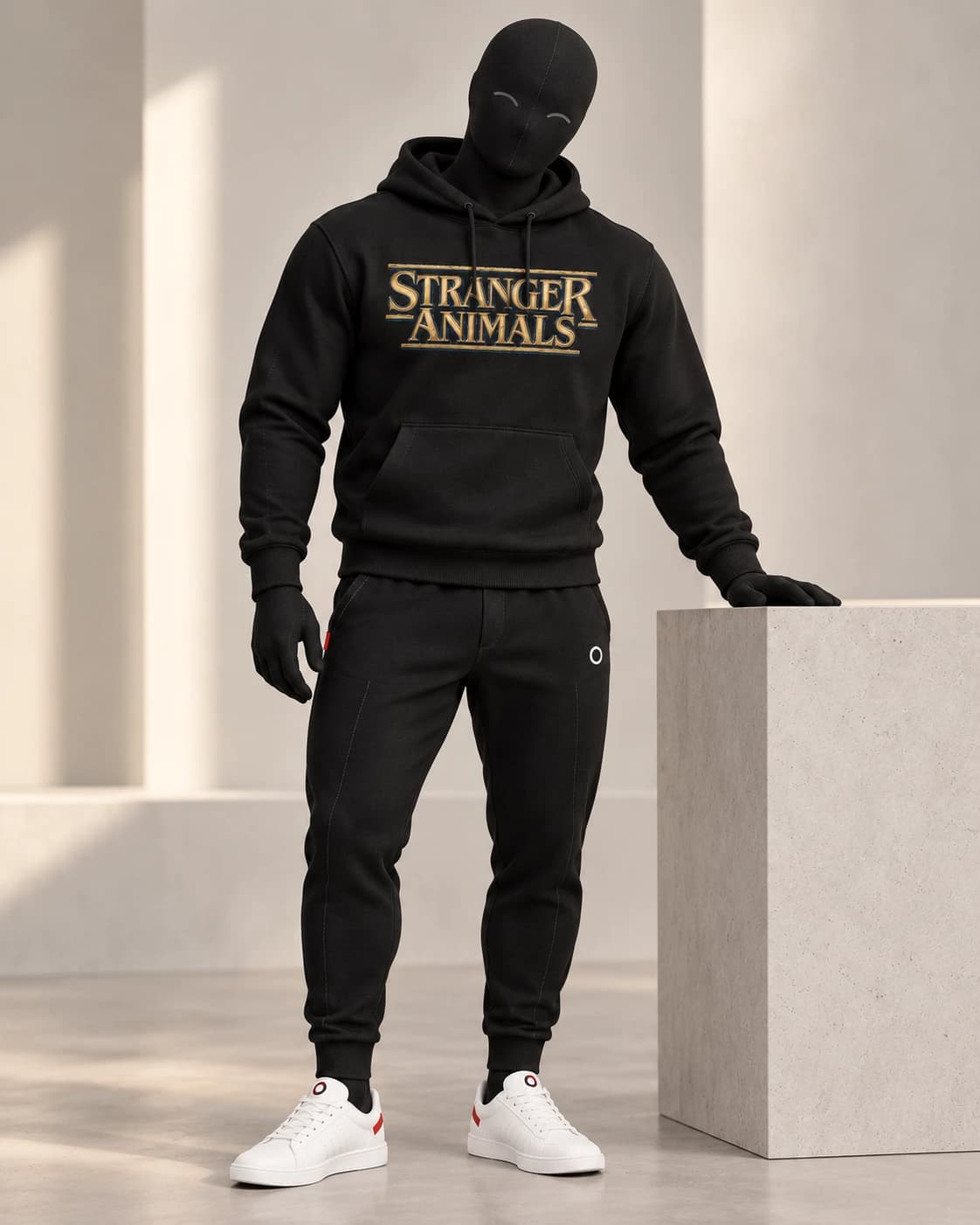 Echidna · Stranger Animals · Black · front