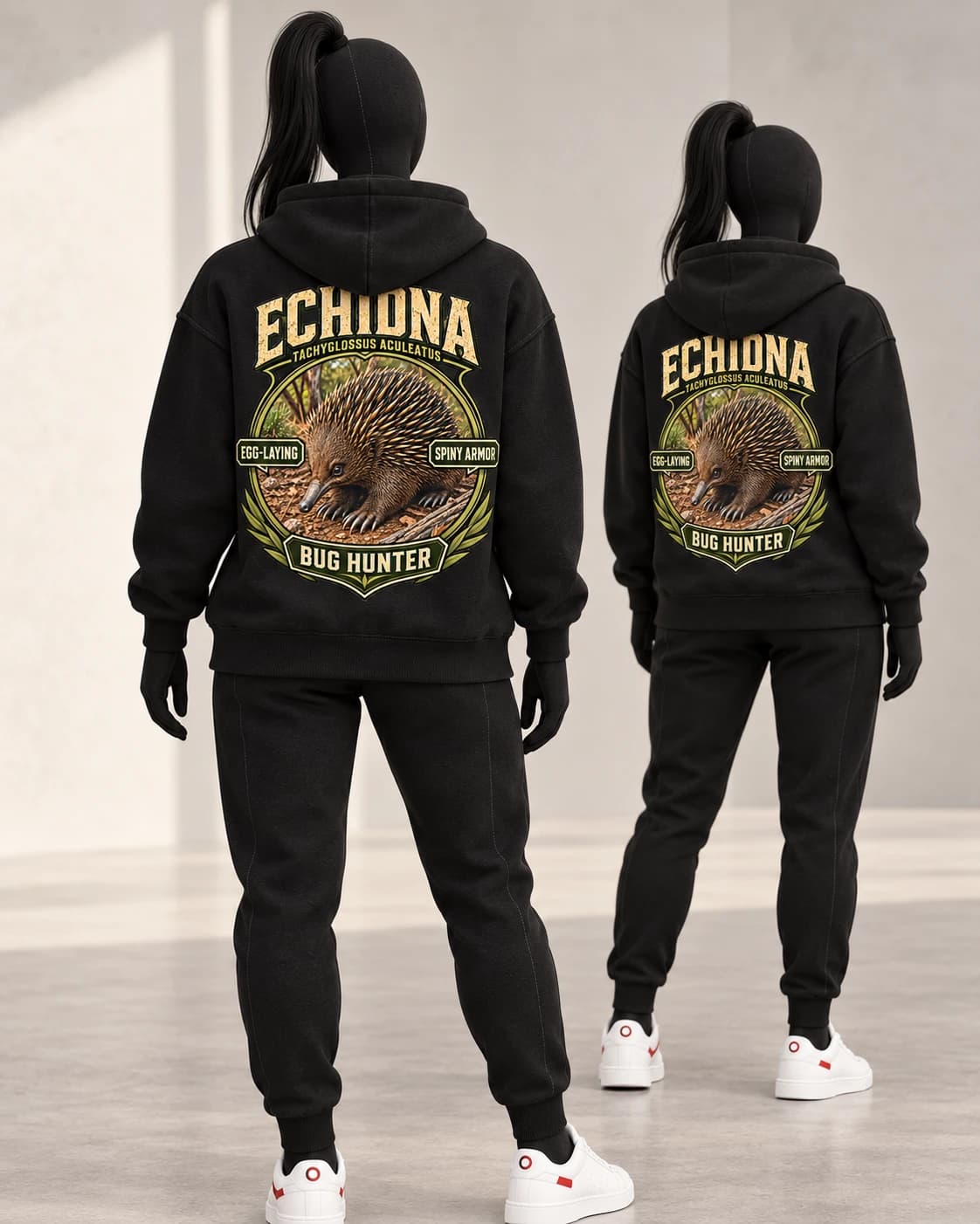 Echidna · Stranger Animals · Black · back