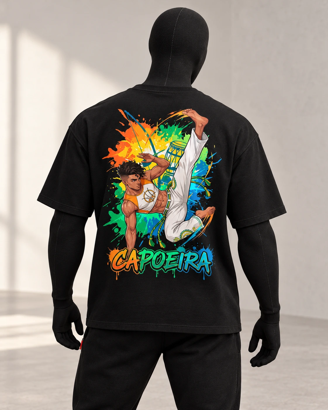 Capoeira · Fighters · Black · back