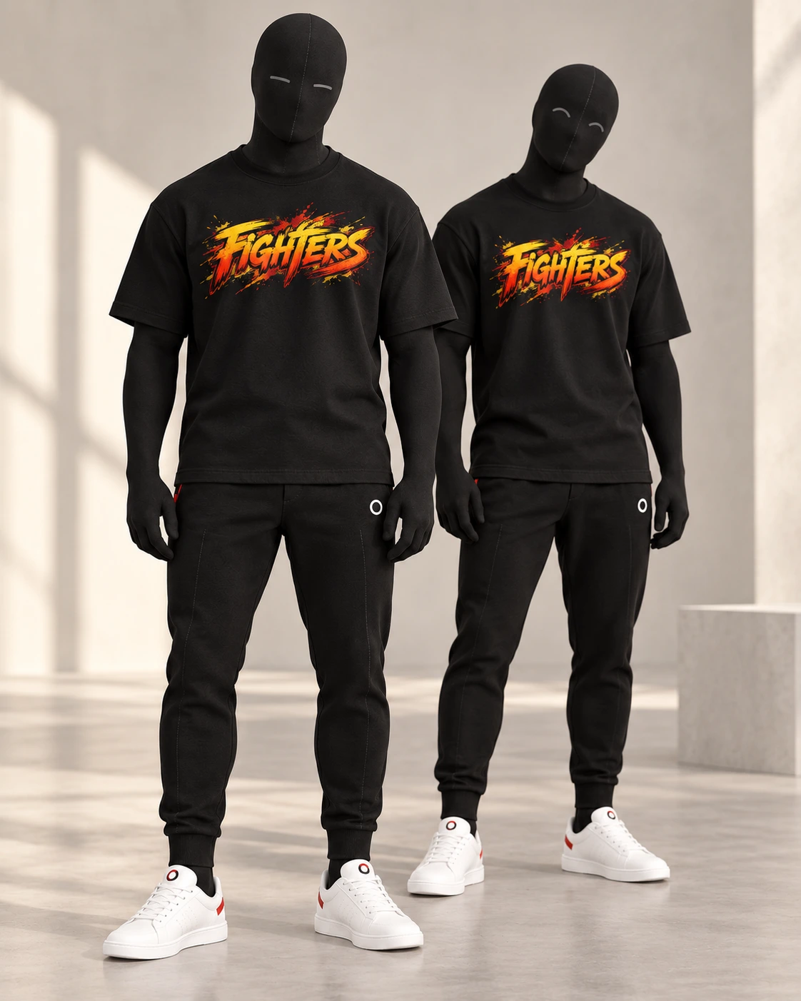 Capoeira · Fighters · Black · front