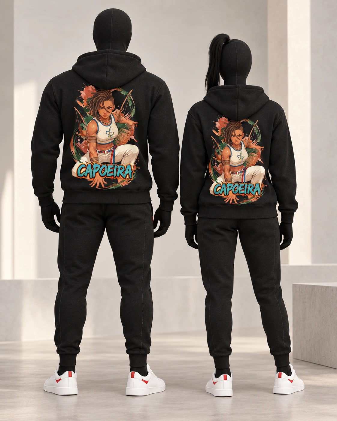 Capoeira · Fighters · Black · back