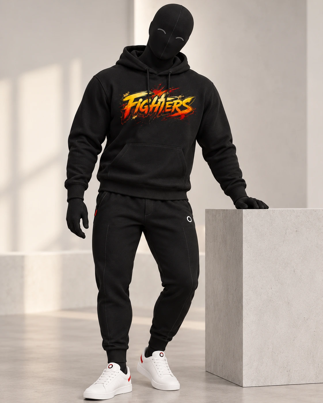 Wing Chun · Fighters · Black · front