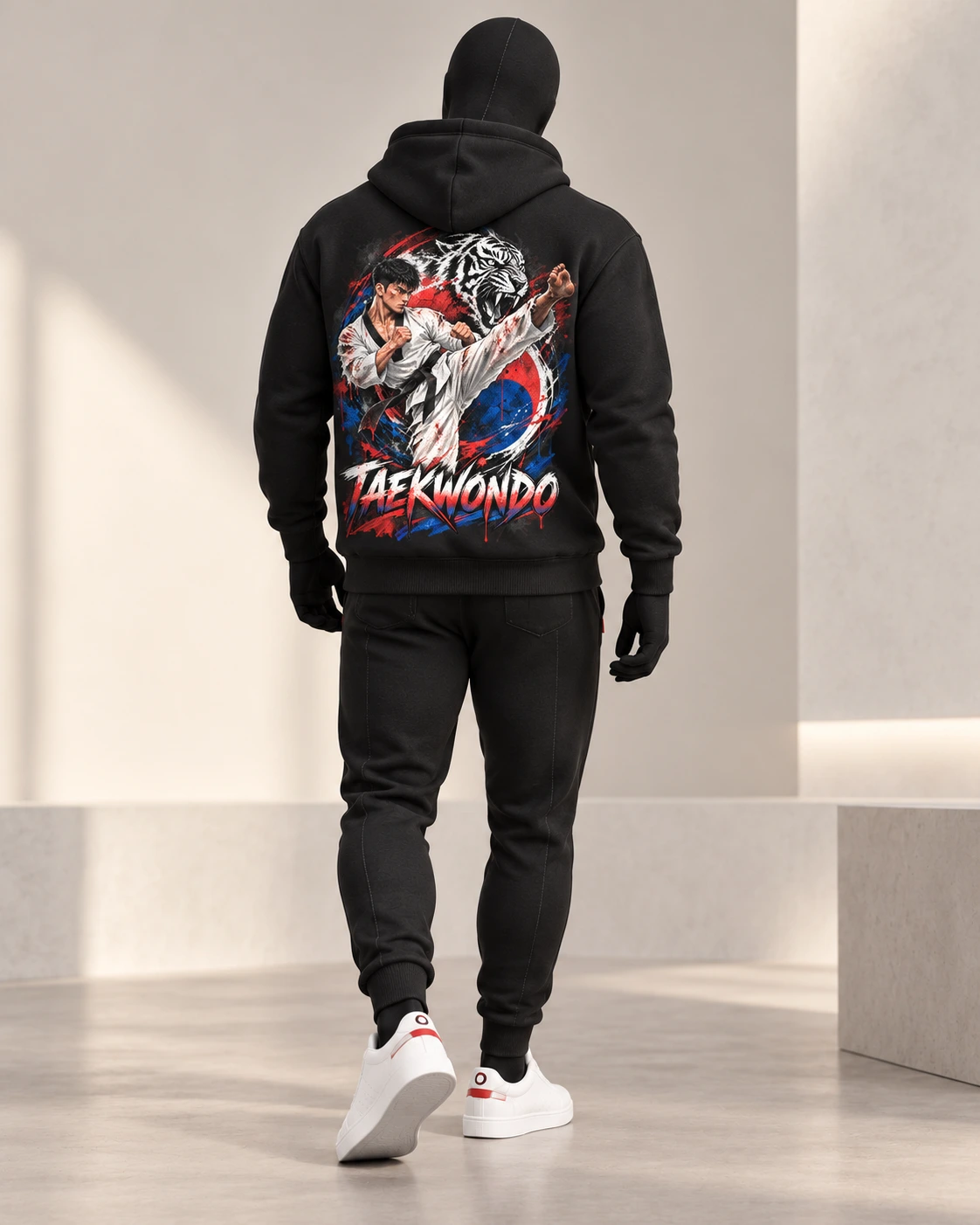 Taekwondo · Fighters Dark Series · Black · back