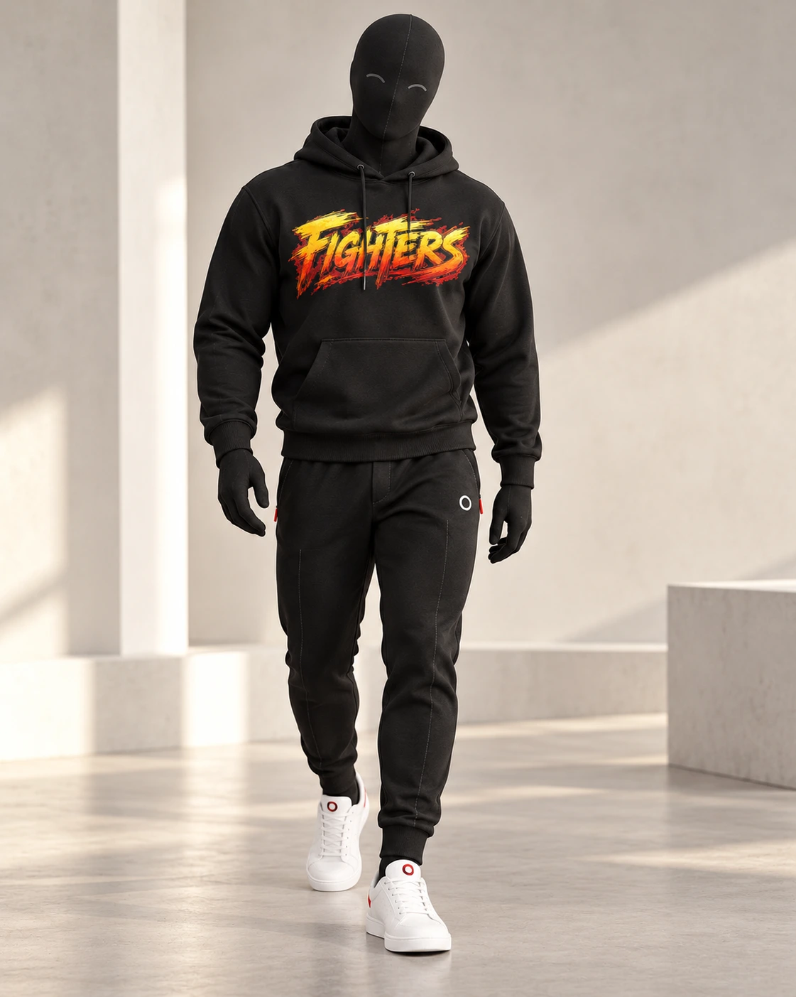Grappling · Fighters Dark Series · Black · front