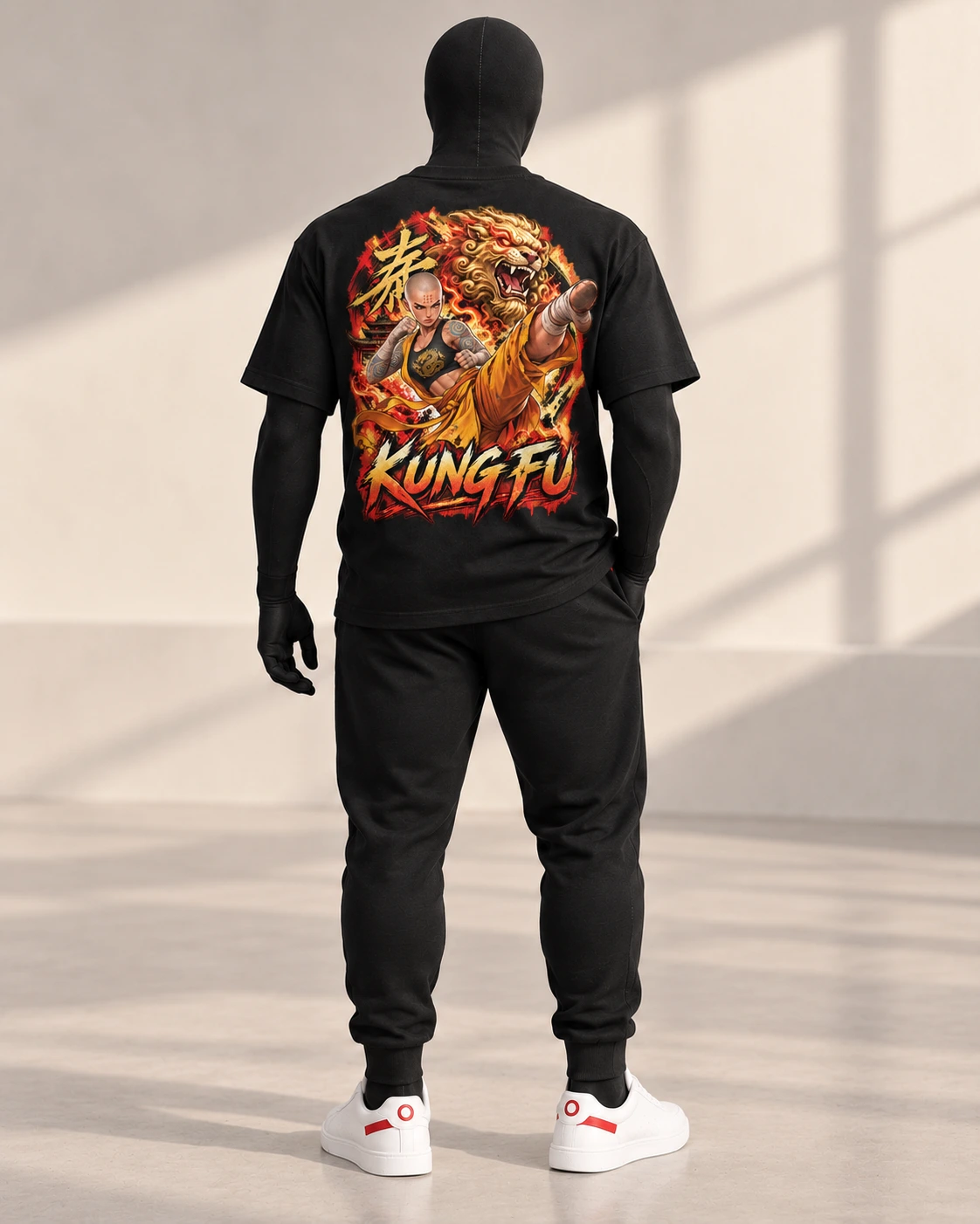 Kung Fu · Fighters Dark Series · Black · back