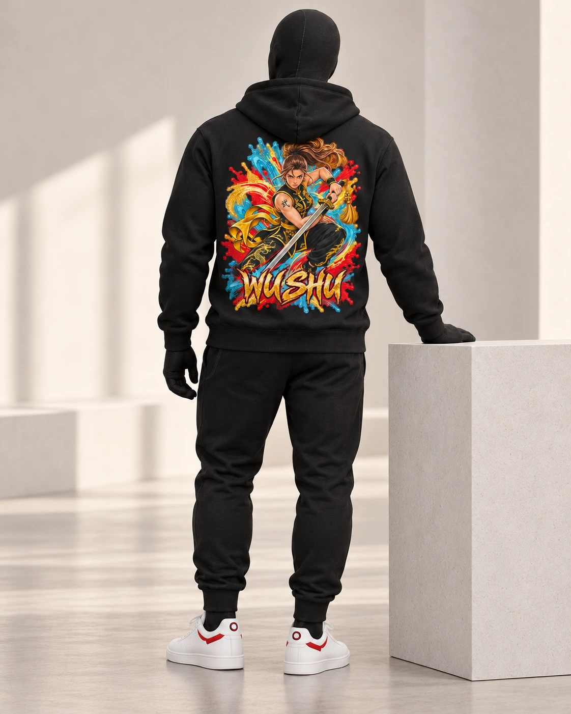 Wu Shu · Fighters Dark Series · Black · back