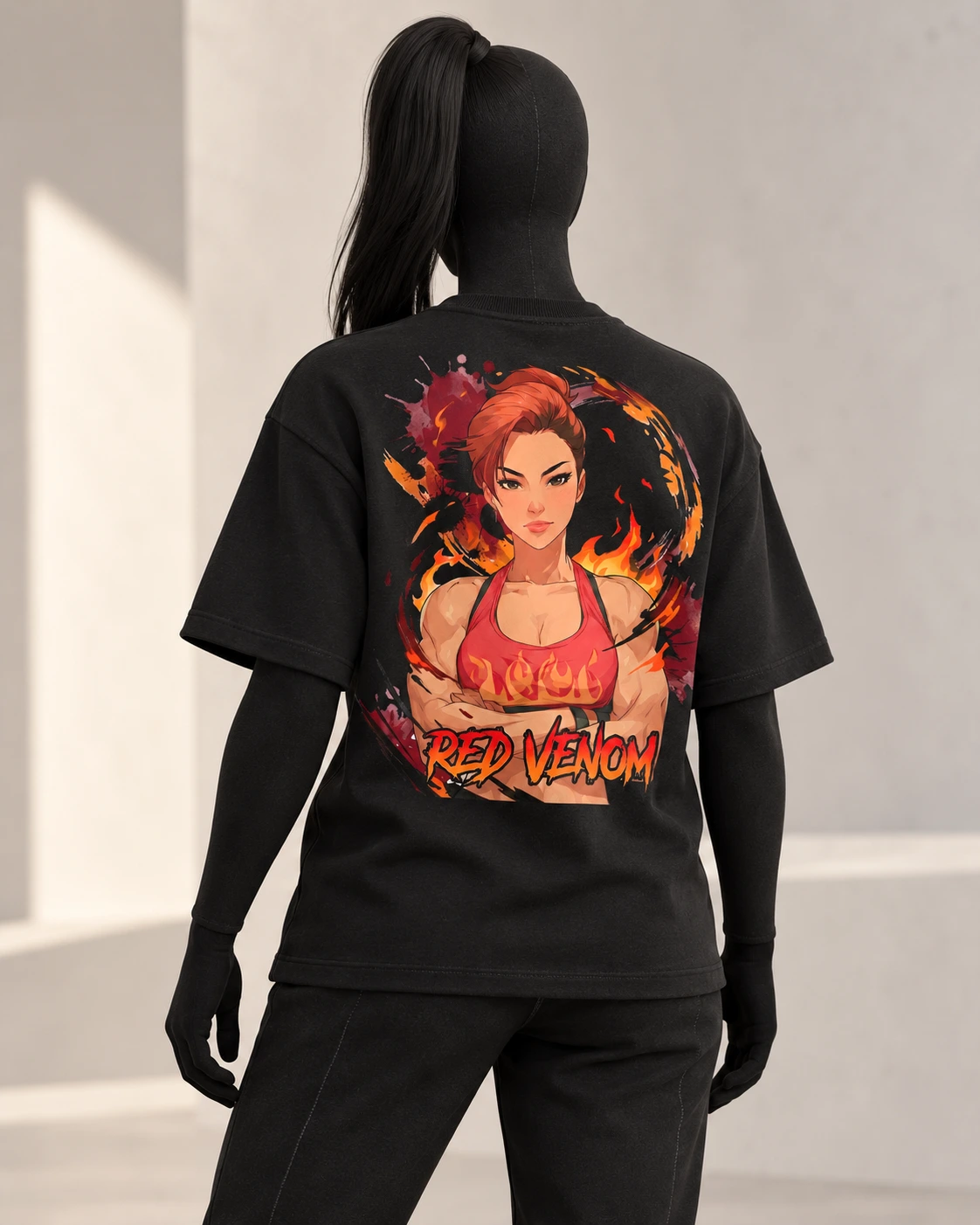 Red Venom · Gymrats · Black · back