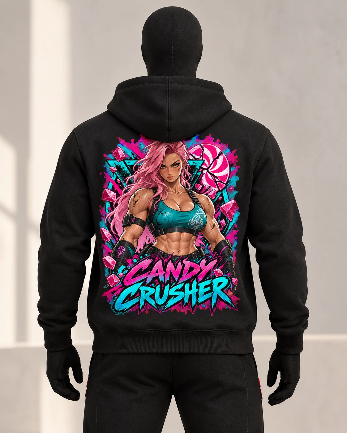 Candy Crusher · Gymrats Dark Series · Black · back