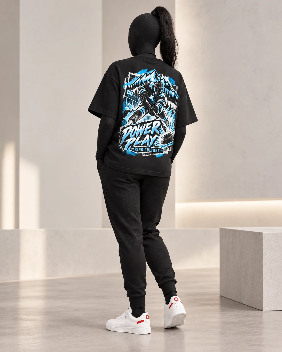 Power Play · Rink Culture · Black · back