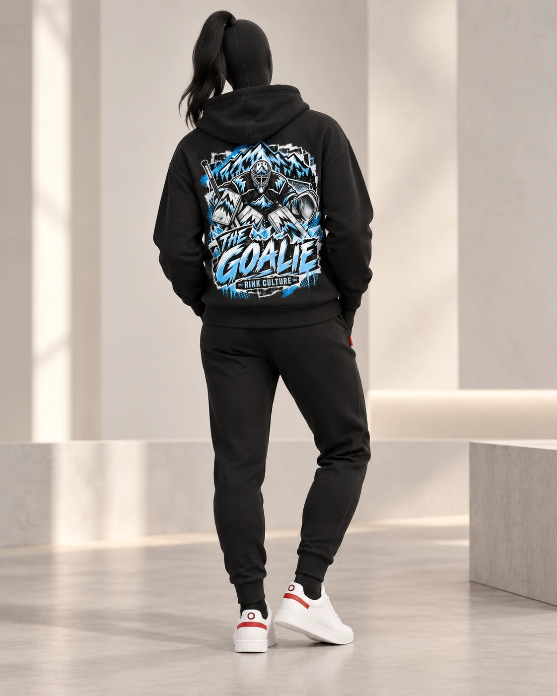 The Goalie · Rink Culture · Black · back