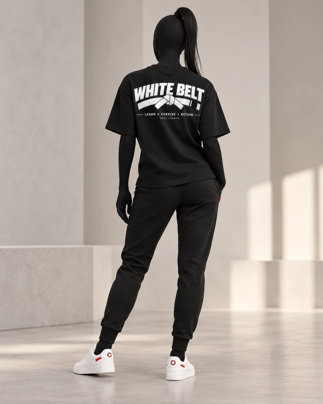 White Belt · Roll Legacy · Black · back