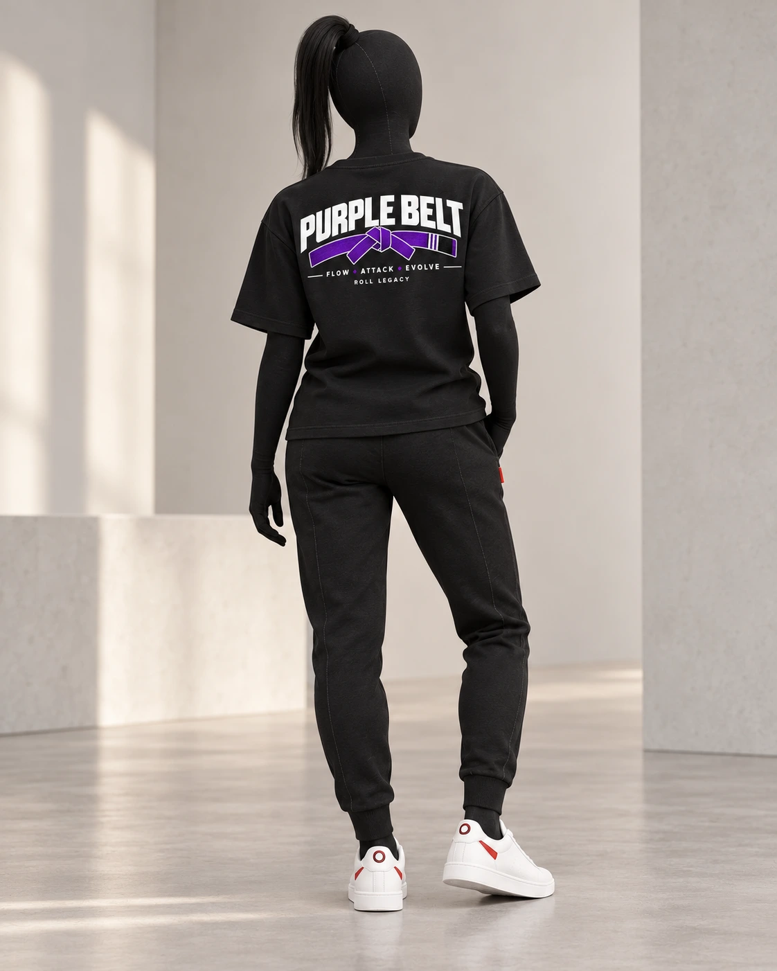 Purple Belt · Roll Legacy · Black · back