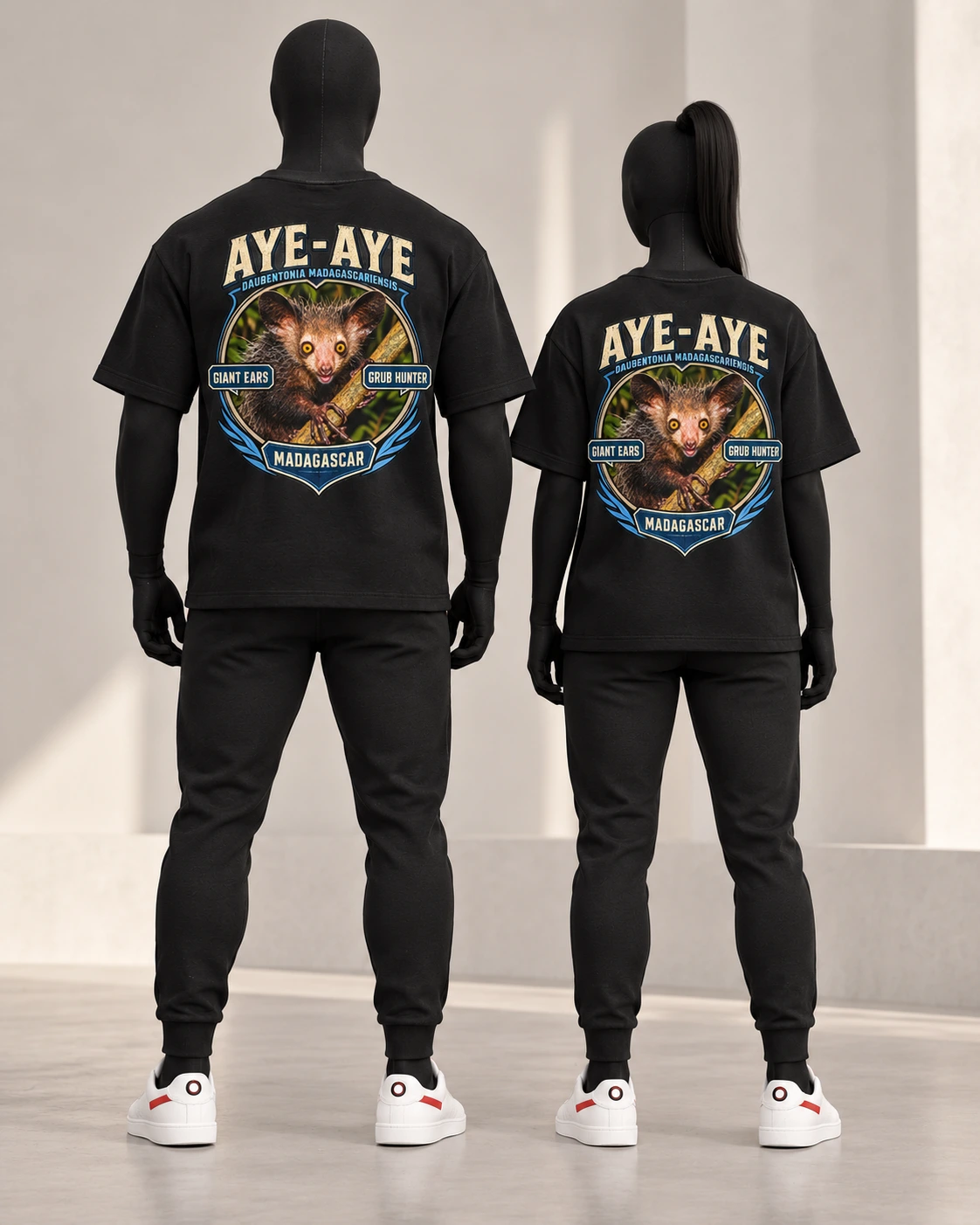 Aye Aye · Stranger Animals · Black · back