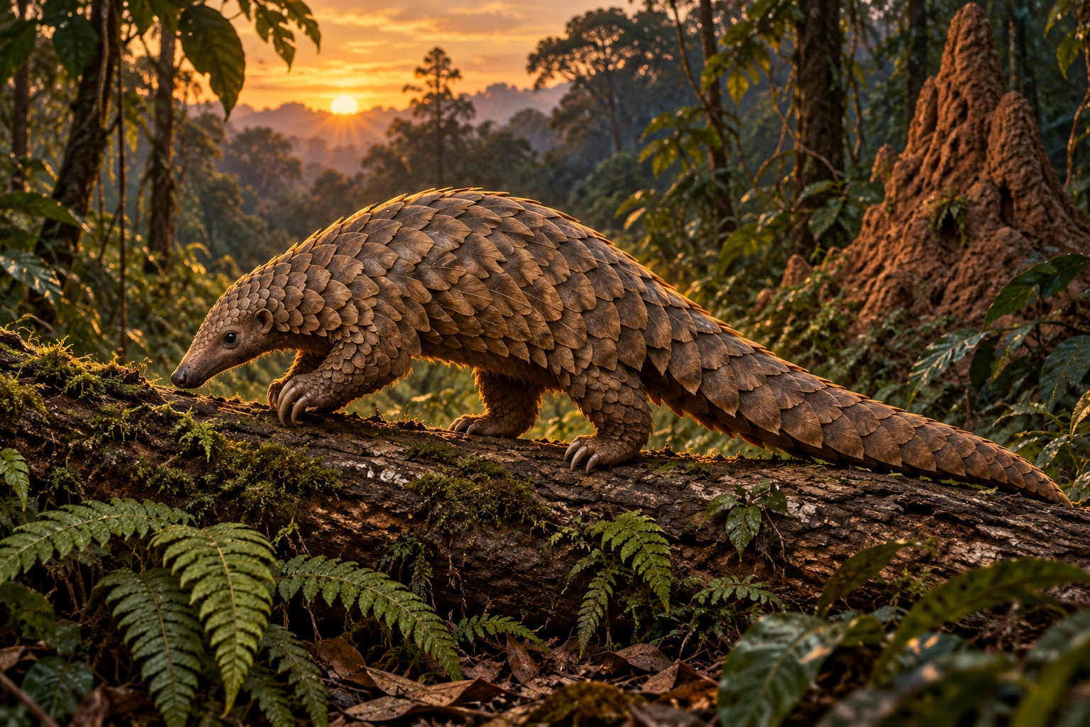 Pangolins: a mammal behind the armour