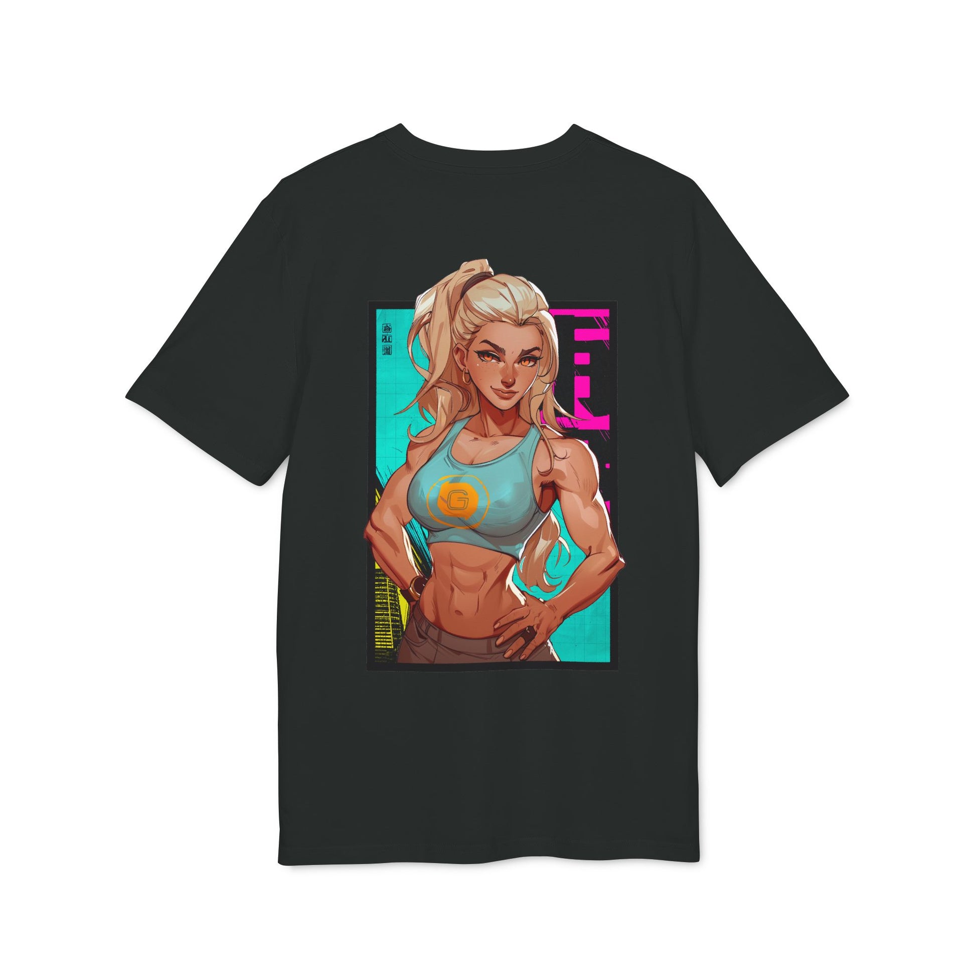 Golden Claw anime girl training T-shirt – O’Connor urban fashion