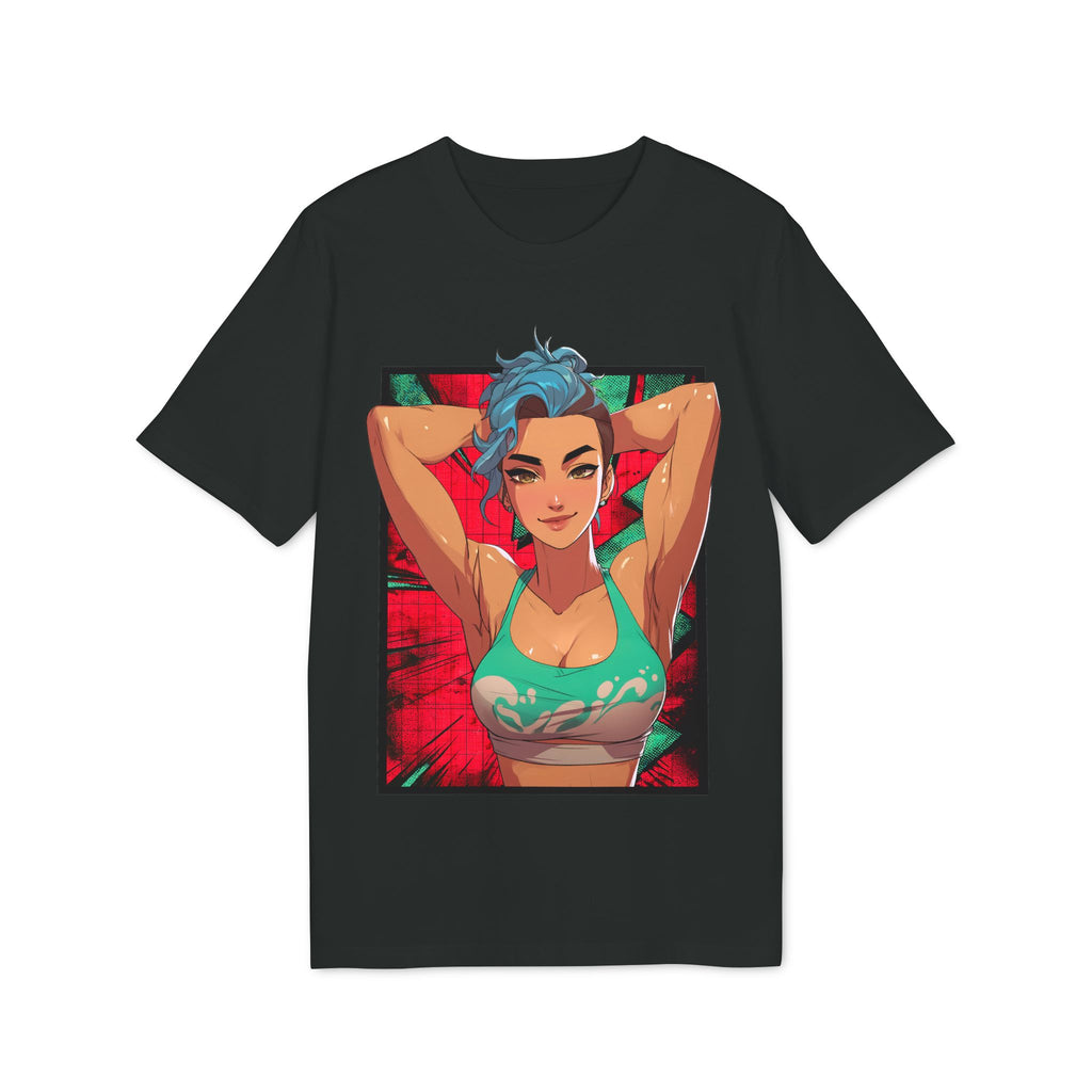 Neon Valkyrie anime T-shirt – O’Connor fitness fashion