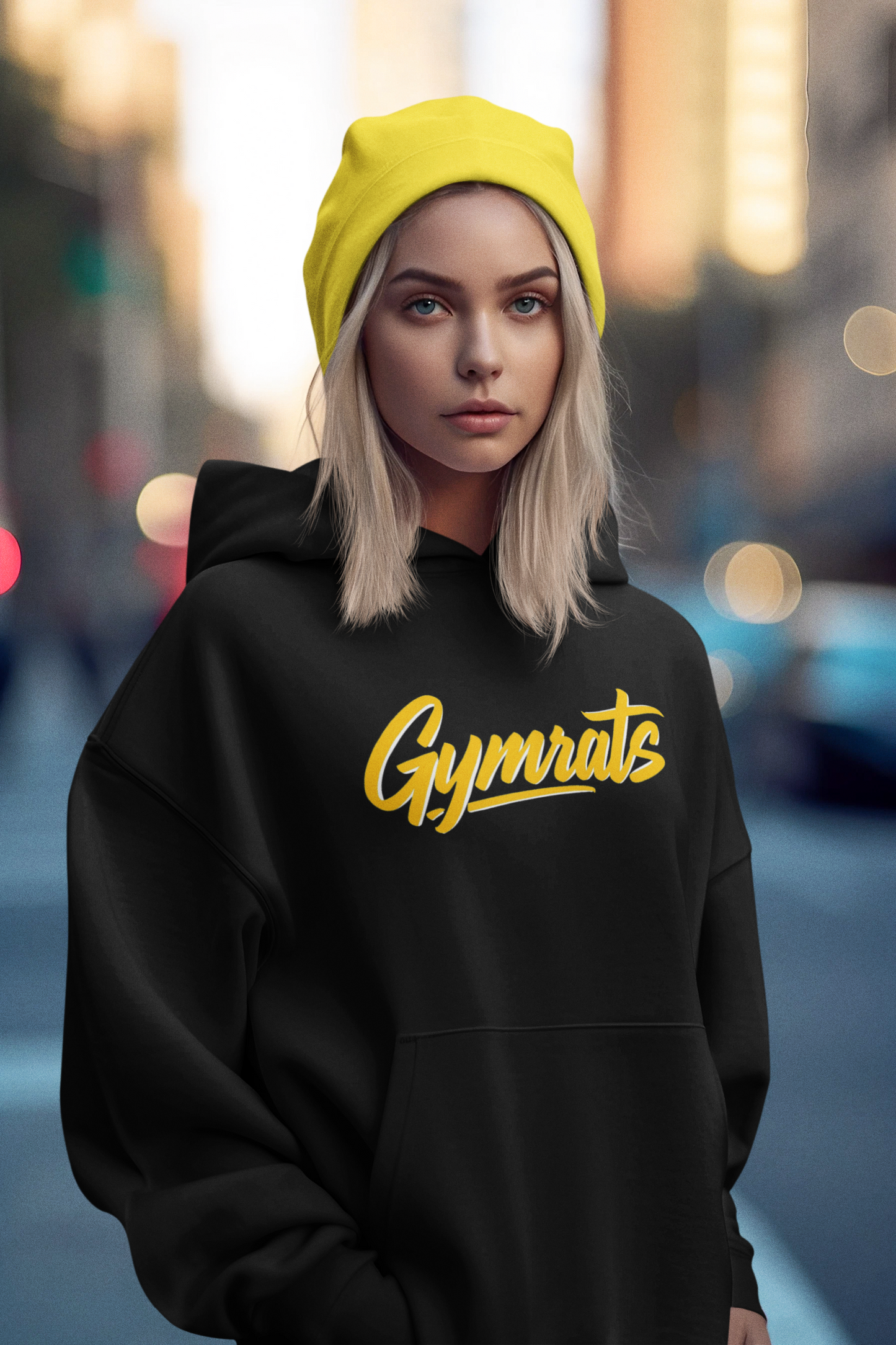 Blonde Fury – Hoodie premium unisexe streetwear & fitness