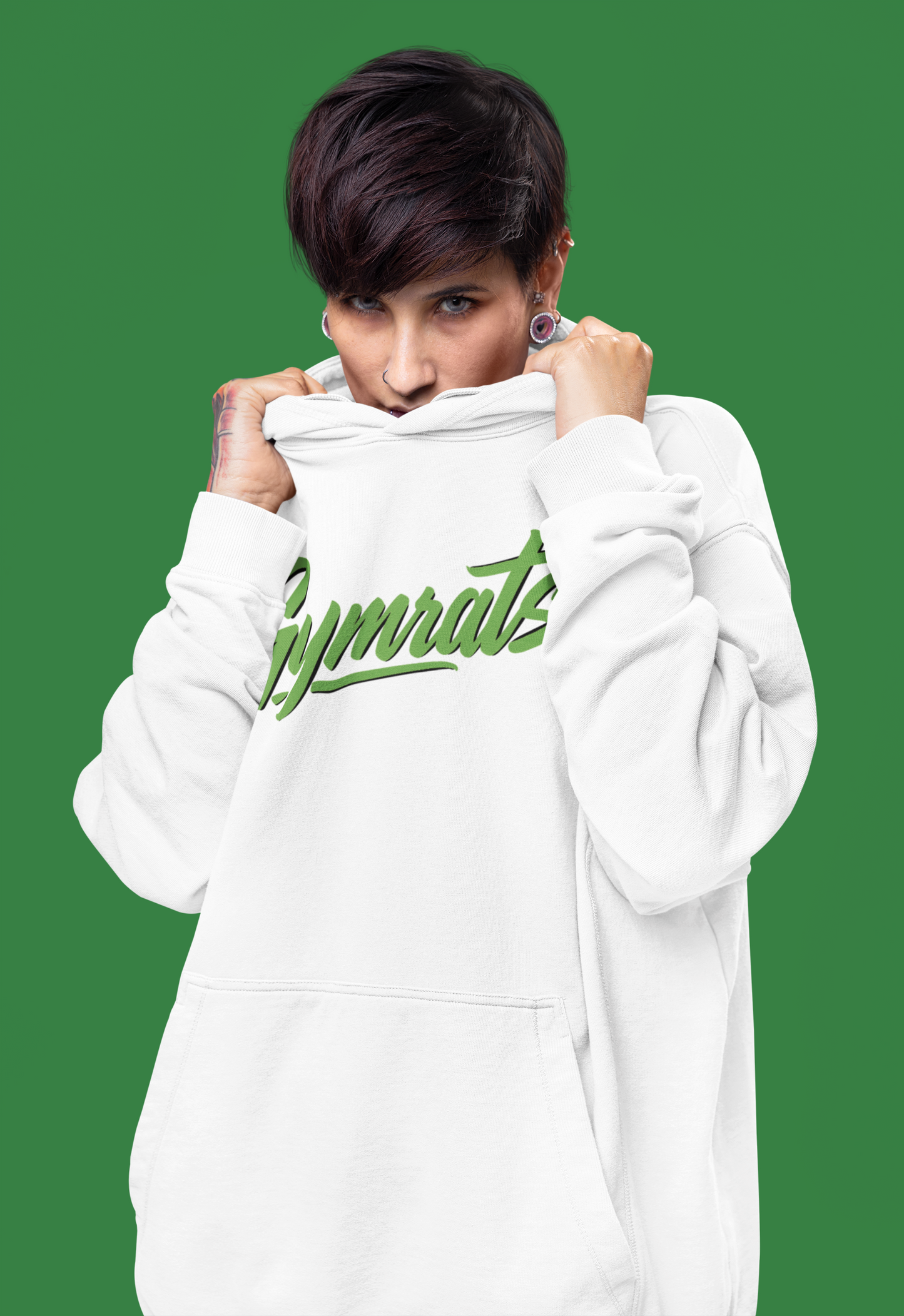 Emerald Beast – Hoodie premium unisexe streetwear & fitness
