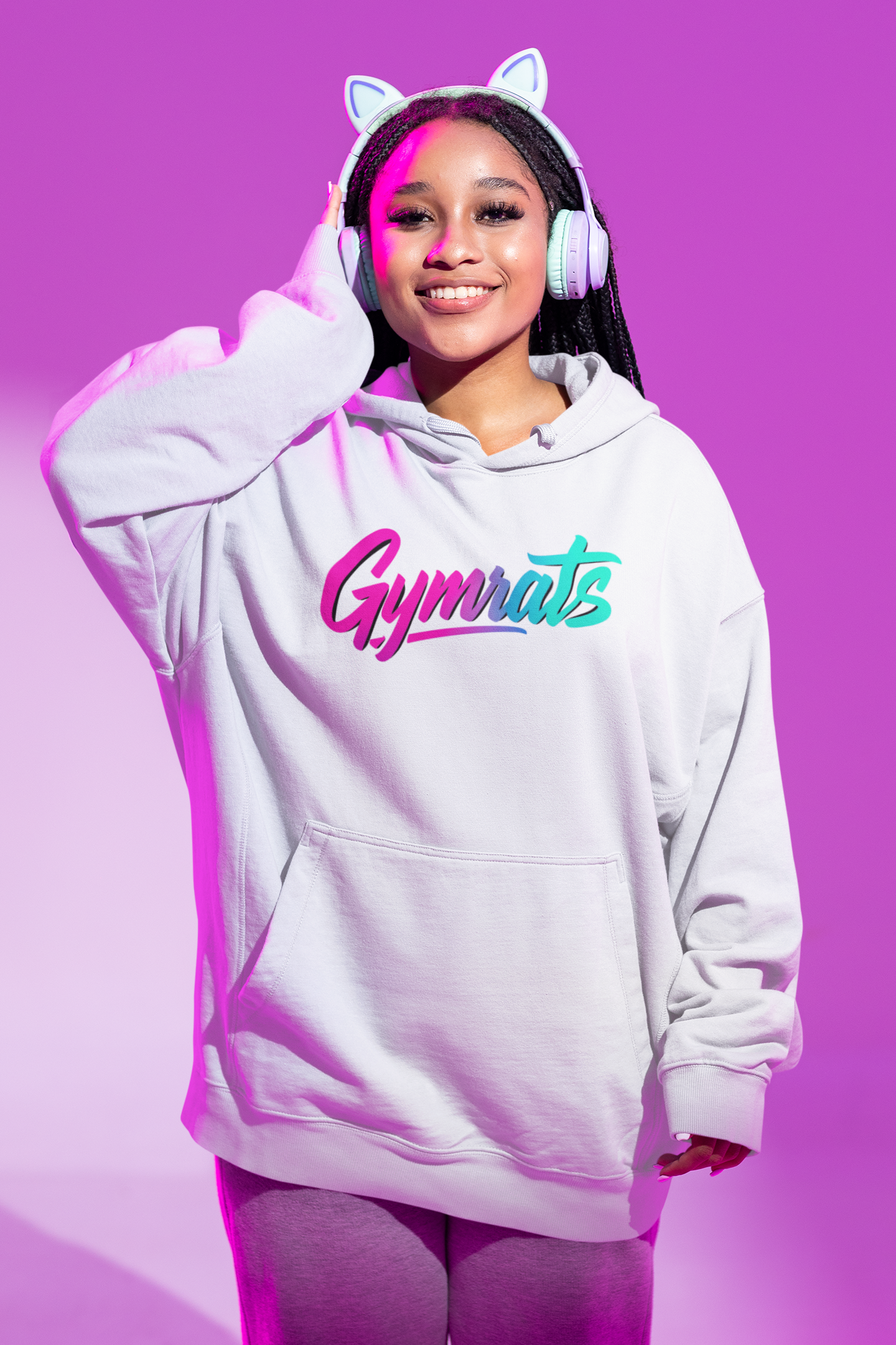 Candy Crusher – Hoodie premium unisexe streetwear & fitness
