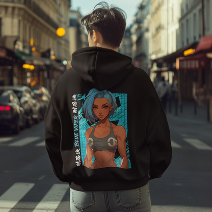 Blue Viper – Hoodie premium unisexe streetwear & fitness