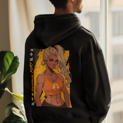 Blonde Fury – Hoodie premium unisexe streetwear & fitness