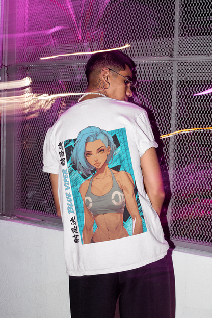 Blue Viper – T-shirt premium unisexe streetwear & fitness