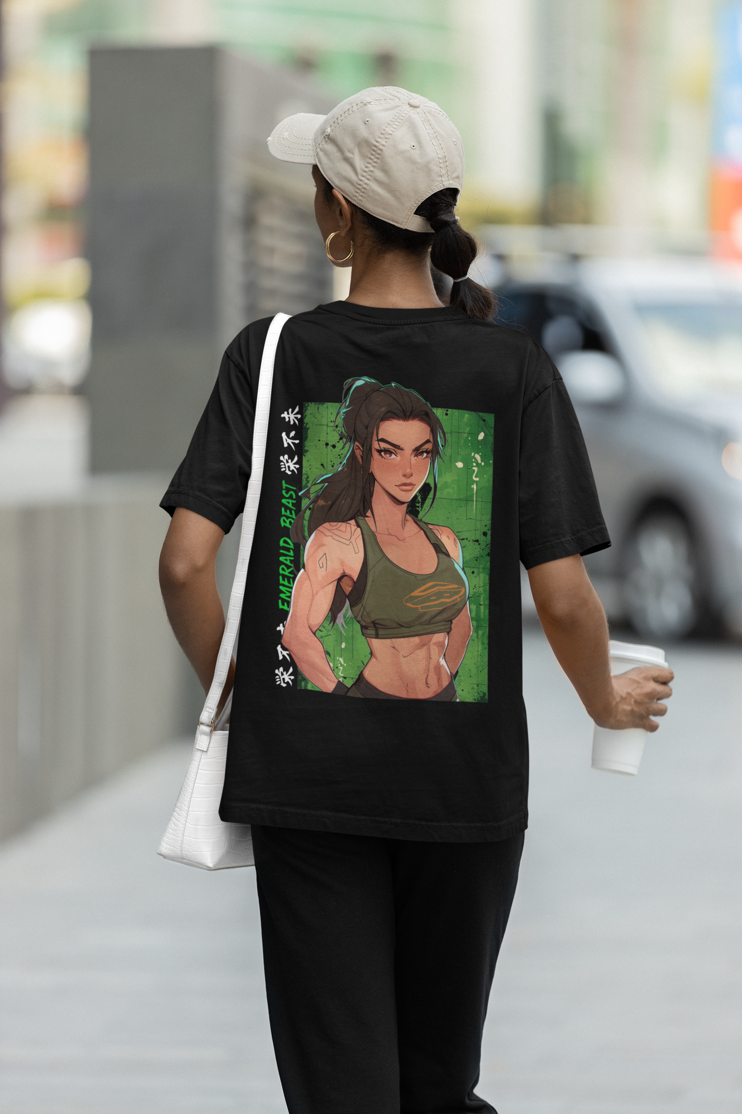Emerald Beast – T-shirt premium unisexe streetwear & fitness