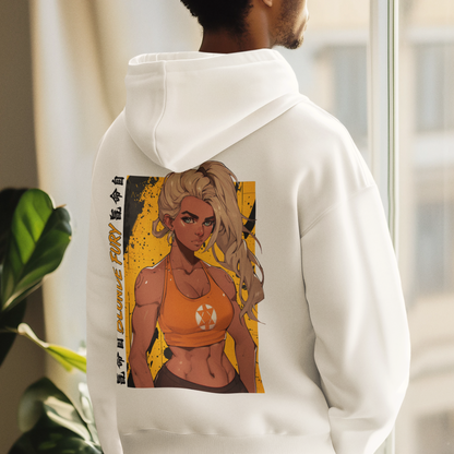 Blonde Fury – Hoodie premium unisexe streetwear & fitness