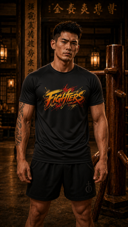 Wing Chun Men — Anime Martial Arts Performance Tee | O'Connor Fighters