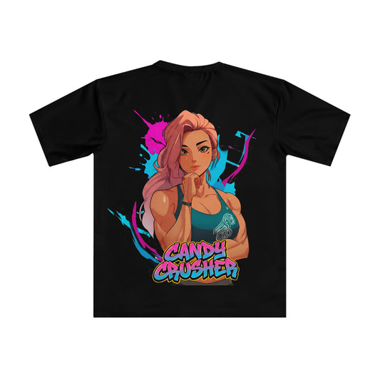 Candy Crusher – Performance Gym T-Shirt | Lightweight Training Tee